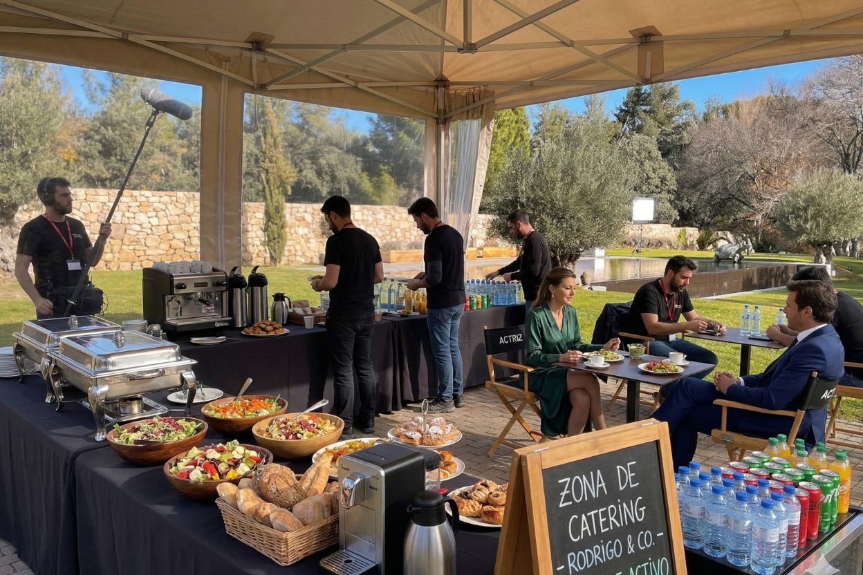 Rodajes en Madrid, finca La Quinta Escondida en la sierra madrileña